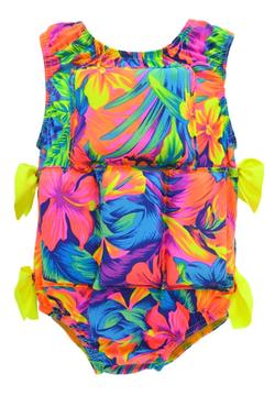 Girls Flotation Swimsuit -Tahitian Floral