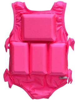 Girls Flotation Swimsuit - Hot Pink