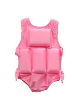 Girls Flotation Swimsuit - Bubblegum Pink