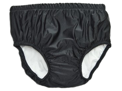 Reusable Swim Diaper - Black (Youth)